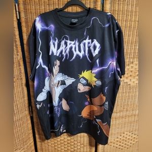 Naruto Graphic Black T-Shirt